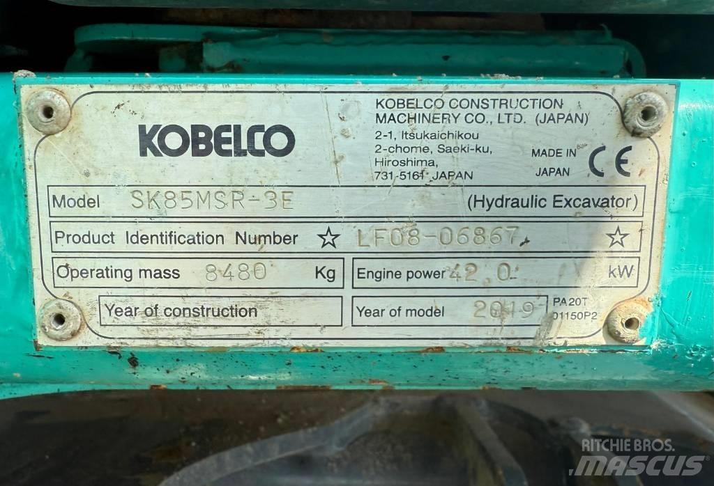 Kobelco SK 85 MSR-3 Midi excavators  7t - 12t