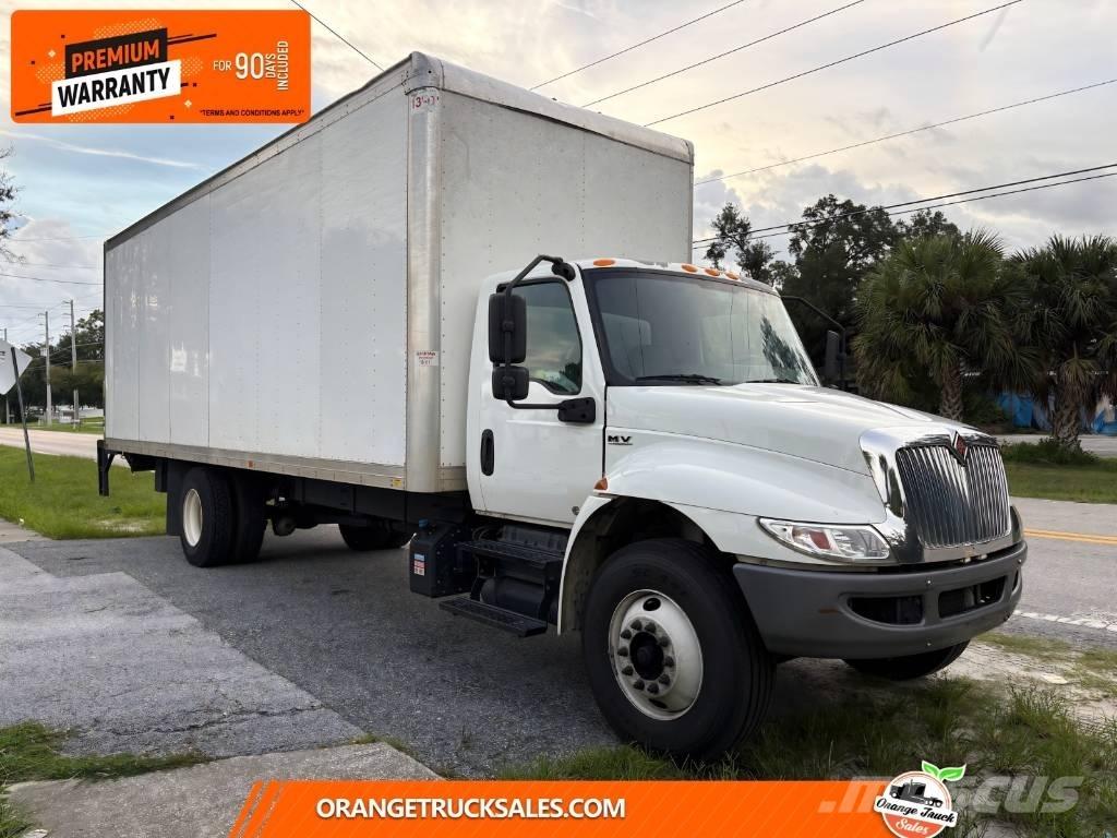 International MV607 Box body trucks