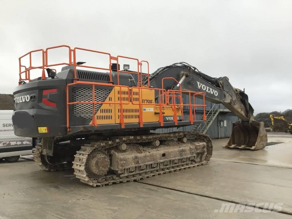 Volvo EC 750 E Crawler excavators