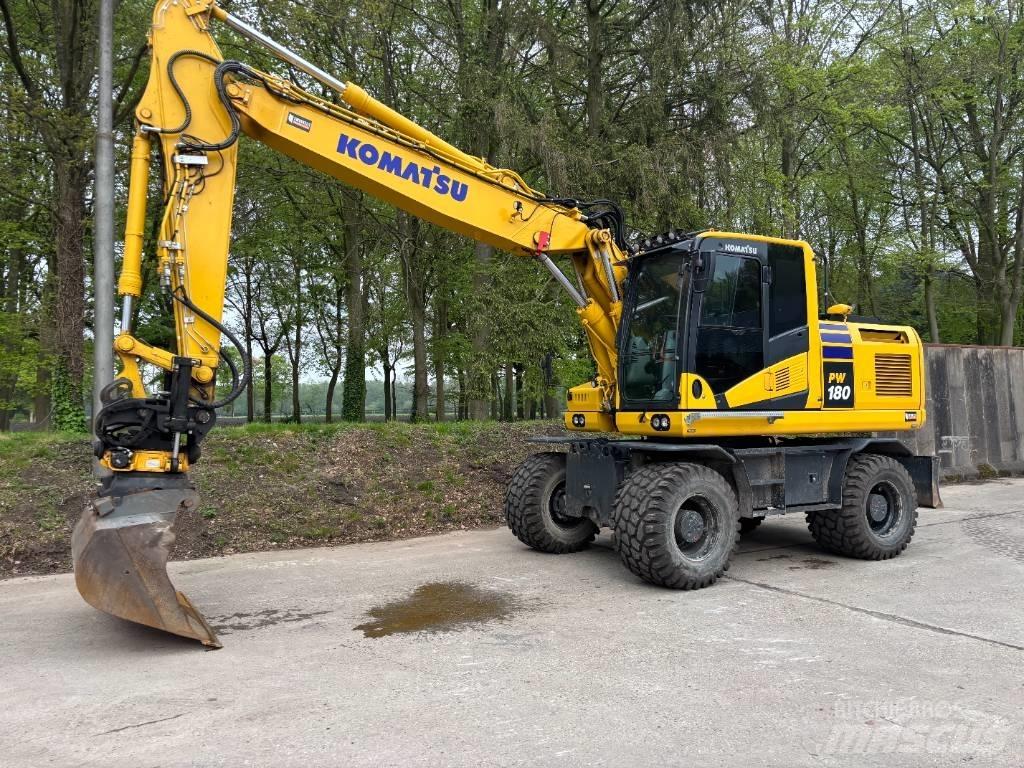 Komatsu PW180-11 Wheeled excavators