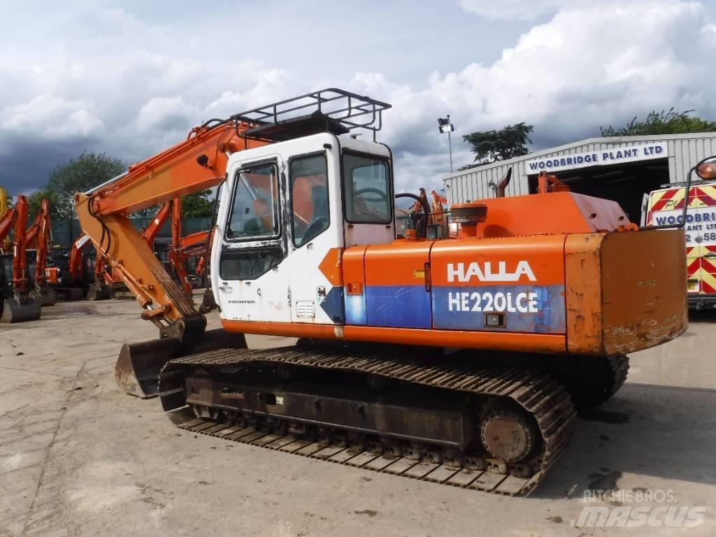 Halla HE220LCE Crawler excavators