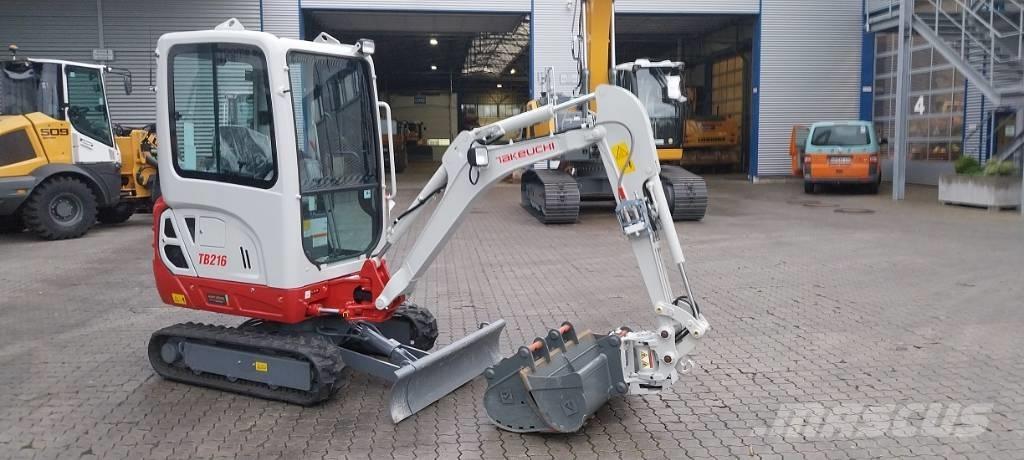 Takeuchi TB 216 A Mini excavators < 7t (Mini diggers)