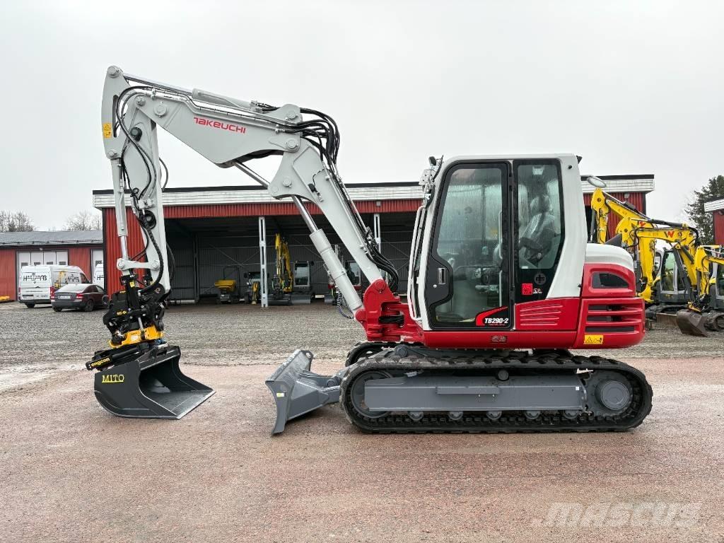 Takeuchi TB290 Midi excavators  7t - 12t