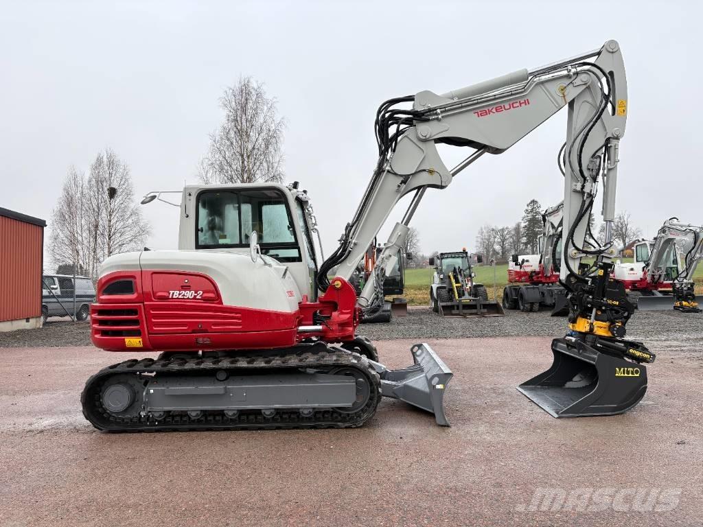 Takeuchi TB290 Midi excavators  7t - 12t
