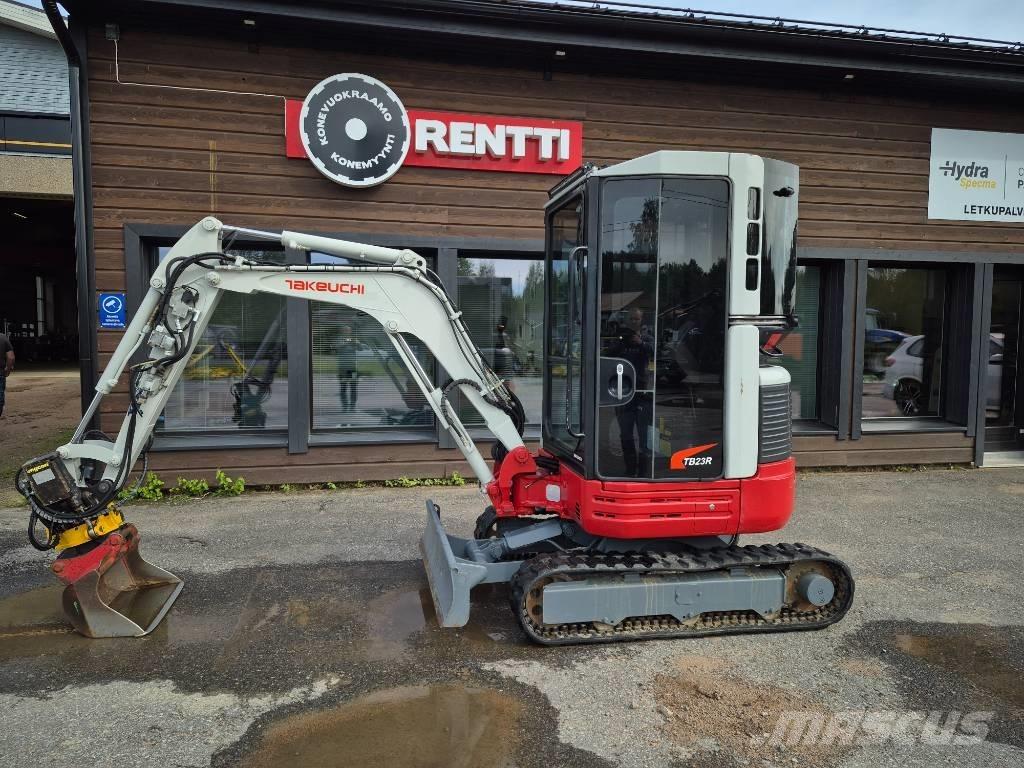 Takeuchi 23R Mini excavators < 7t (Mini diggers)