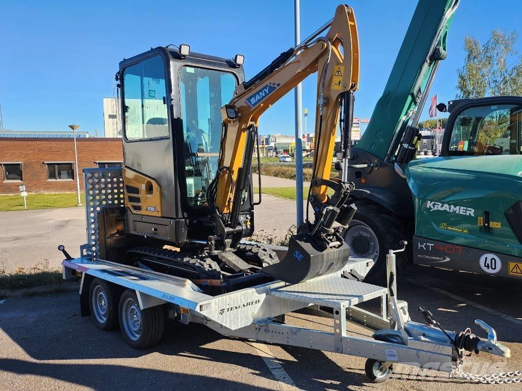 Sany 1.8 T Med Släp Mini excavators < 7t (Mini diggers)
