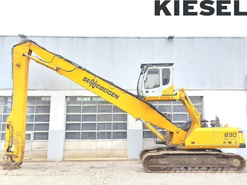 Sennebogen 830 Long reach excavators