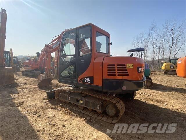 Doosan DX80 Midi excavators  7t - 12t