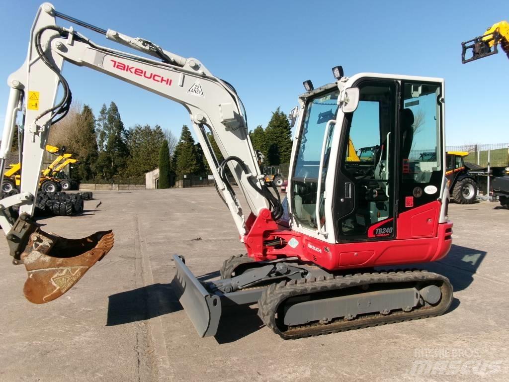 Takeuchi TB 240 Mini excavators < 7t (Mini diggers)