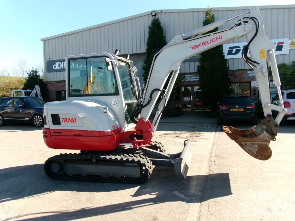 Takeuchi TB 240 Mini excavators < 7t (Mini diggers)