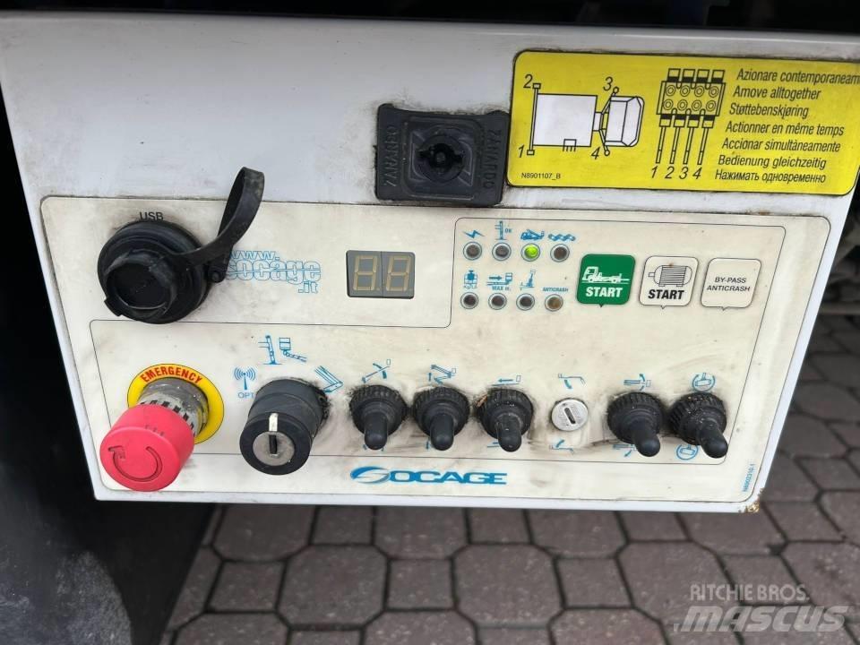 Socage 20D Truck & Van mounted aerial platforms