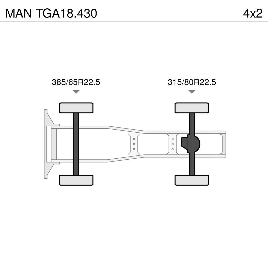 MAN TGA18.430 Tractor Units