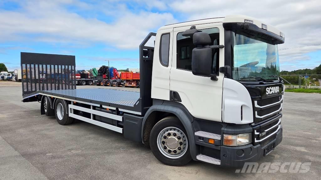 Scania P320 6X2*4 Beavertail Flatbed / winch trucks