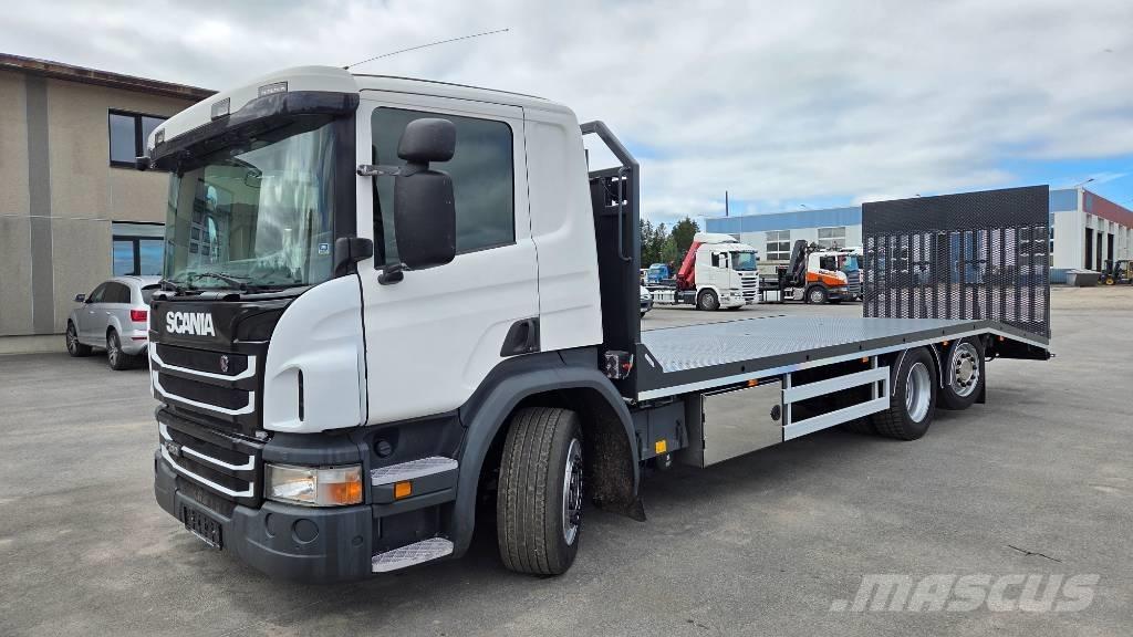 Scania P320 6X2*4 Beavertail Flatbed / winch trucks