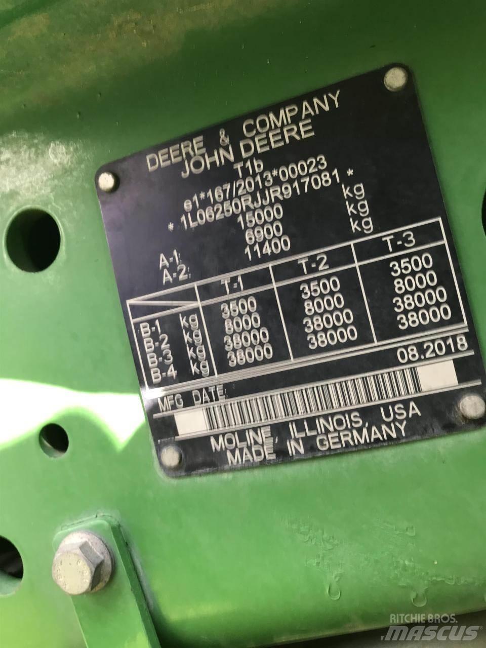 John Deere 6250R Tractors