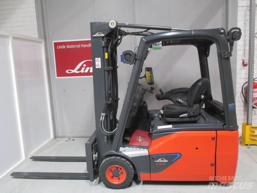 Linde E16 Electric forklift trucks