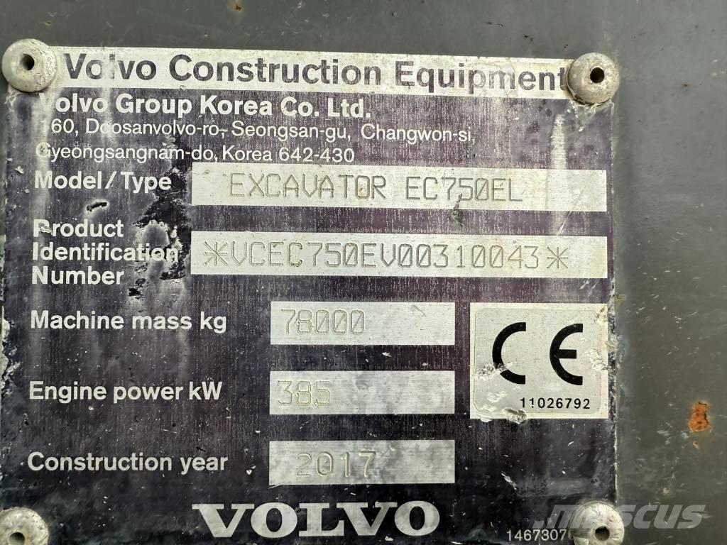 Volvo EC 750 EL Crawler excavators