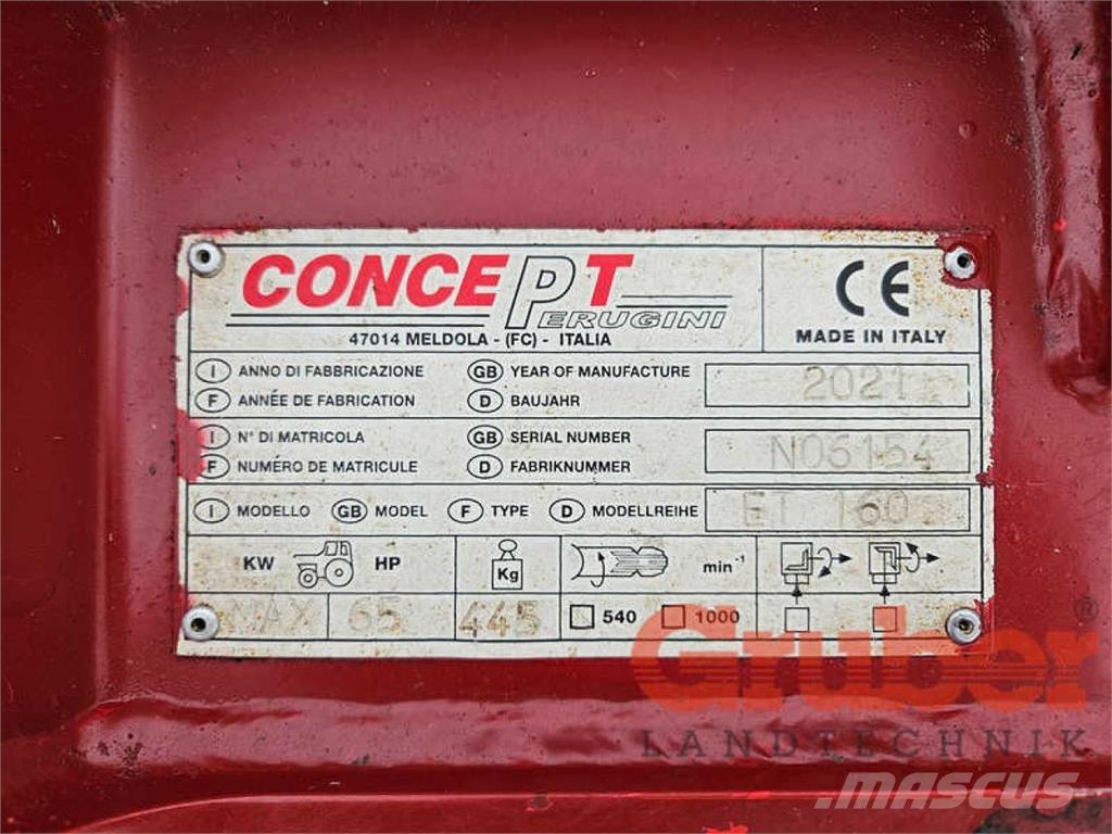 Rotoland ET 160 Pasture mowers and toppers