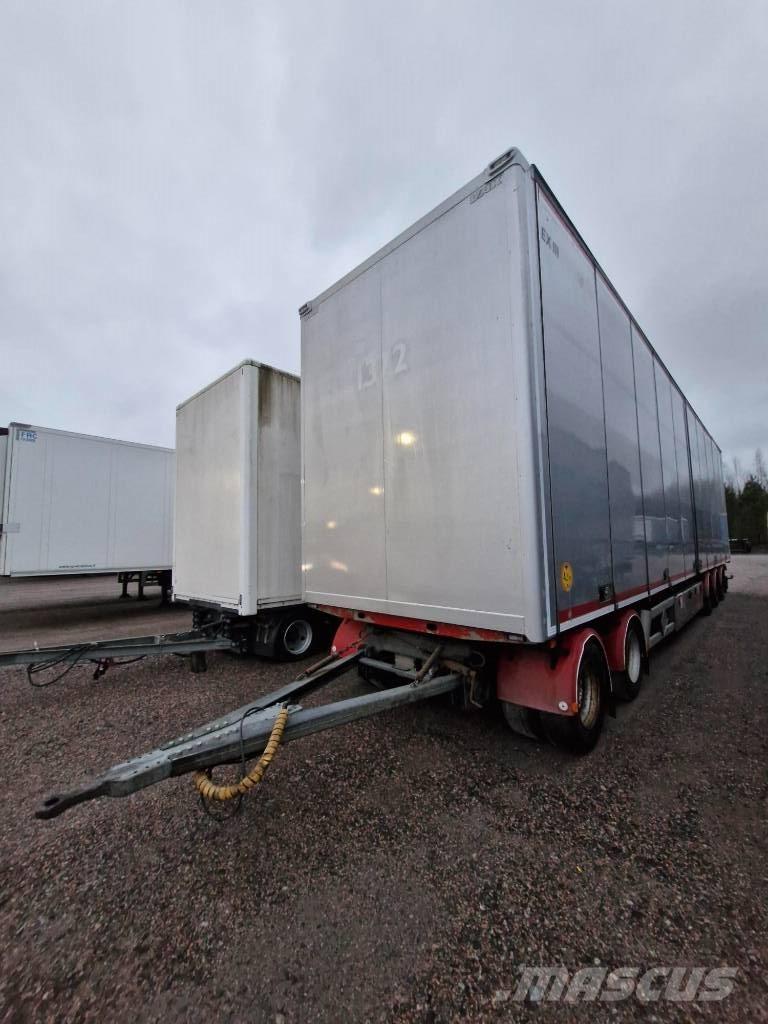 VAK BOX DRAWBAR Box body trailers