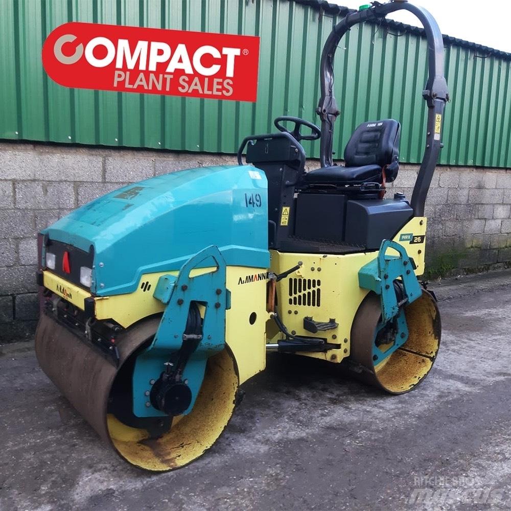 Ammann ARX 26K Twin drum rollers