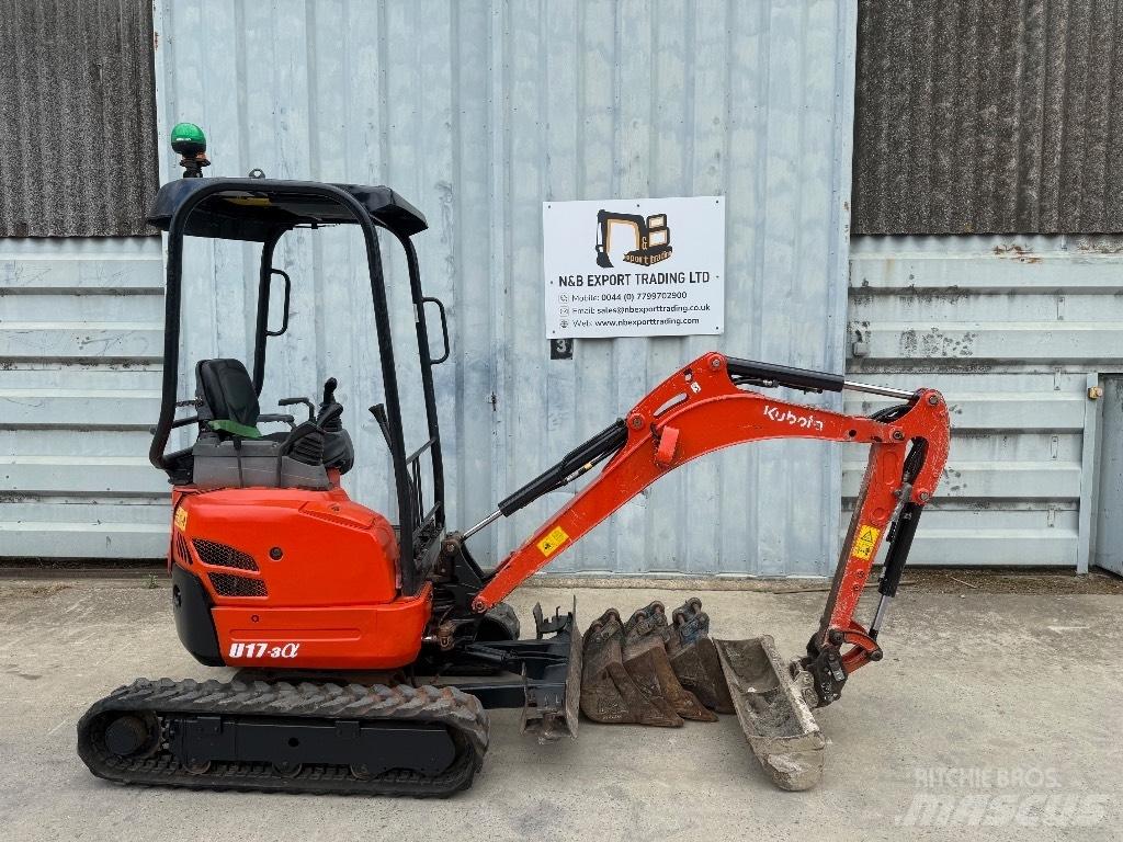 Kubota U 17 Mini excavators < 7t (Mini diggers)