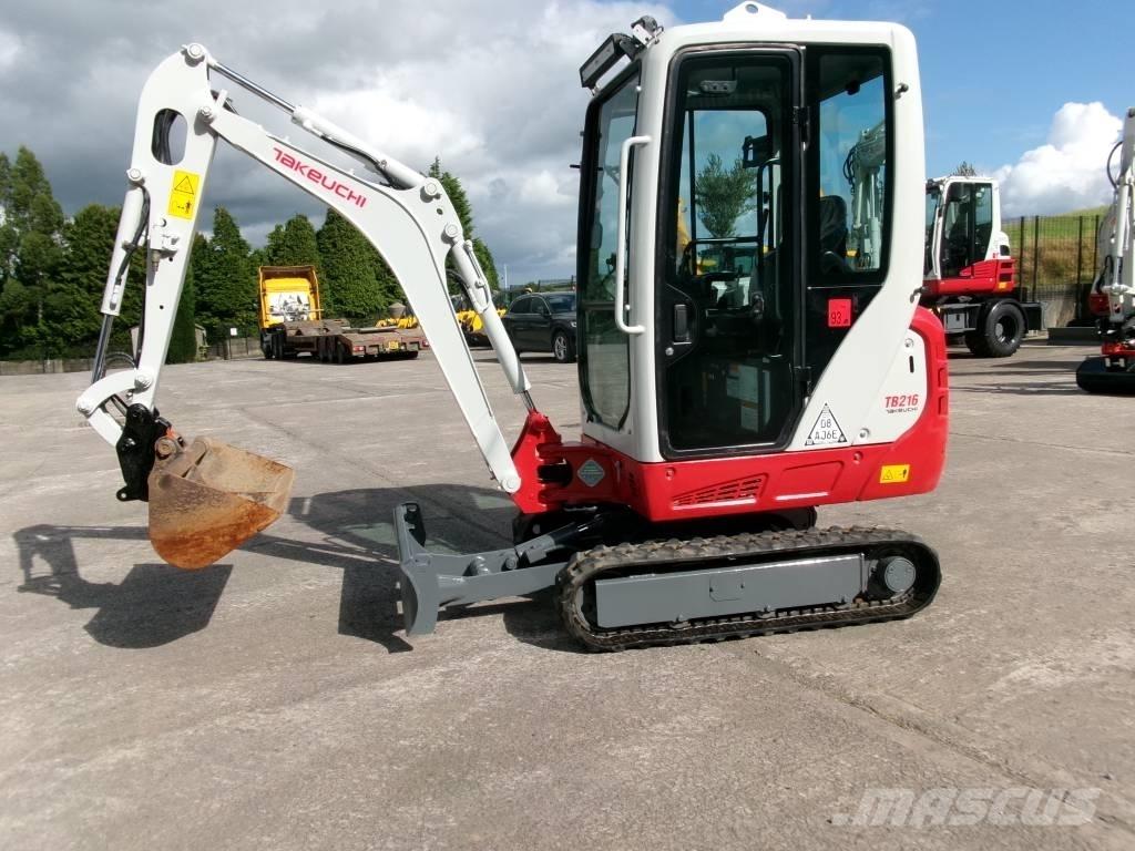 Takeuchi TB 216 Mini excavators < 7t (Mini diggers)