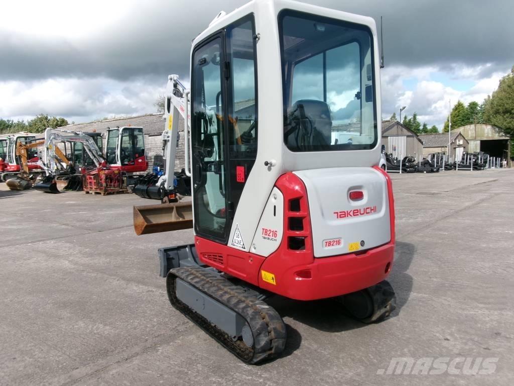 Takeuchi TB 216 Mini excavators < 7t (Mini diggers)