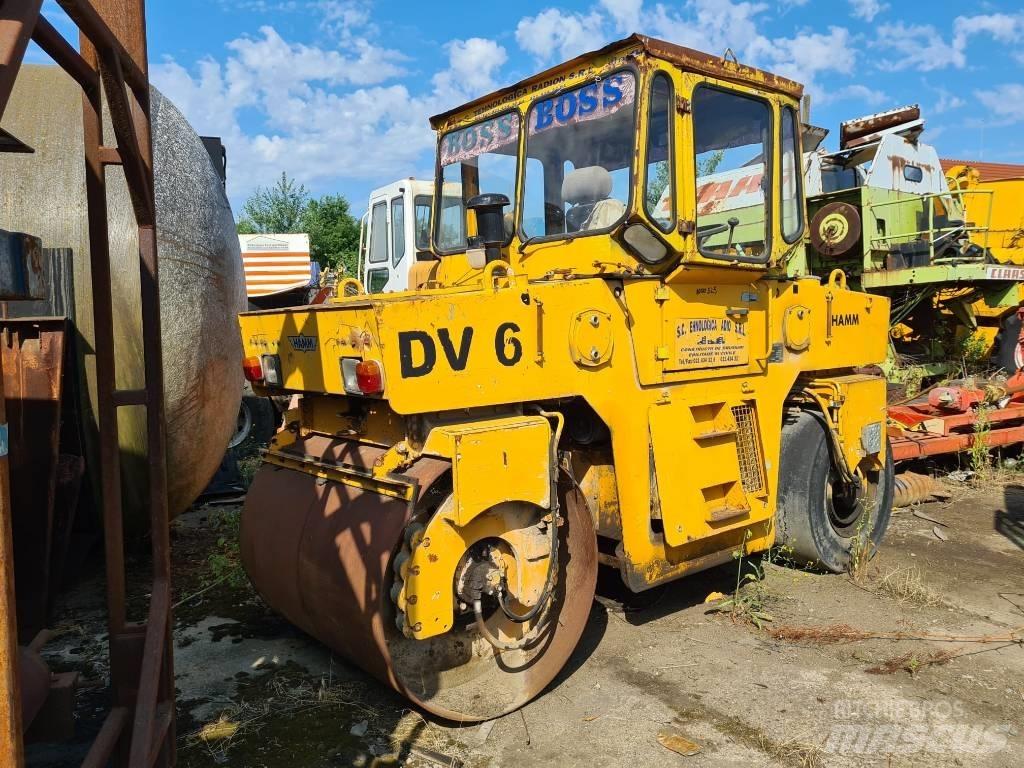 Hamm DV6K Twin drum rollers