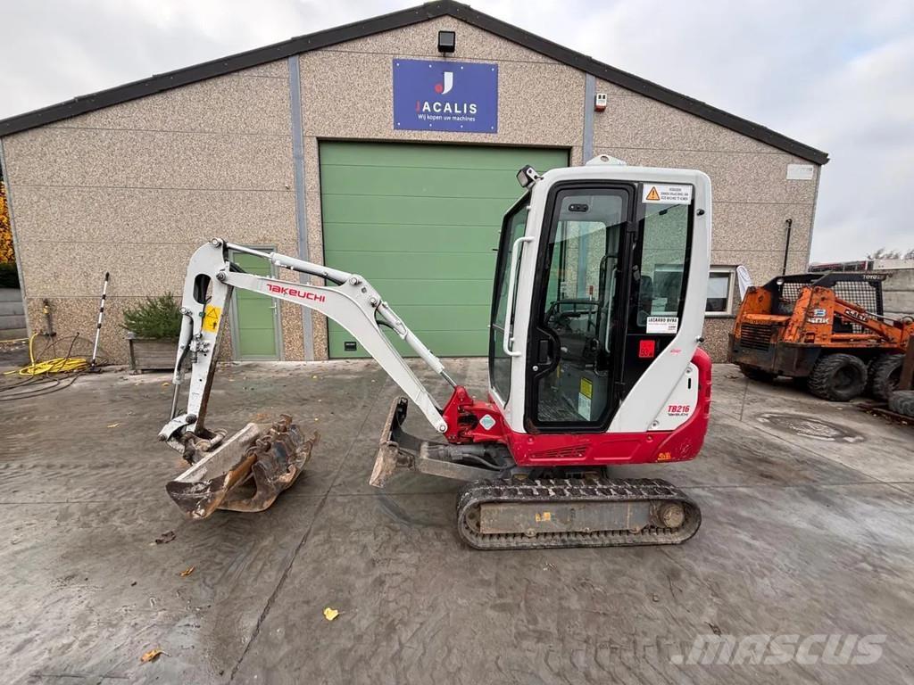 Takeuchi TB216 Mini excavators < 7t (Mini diggers)