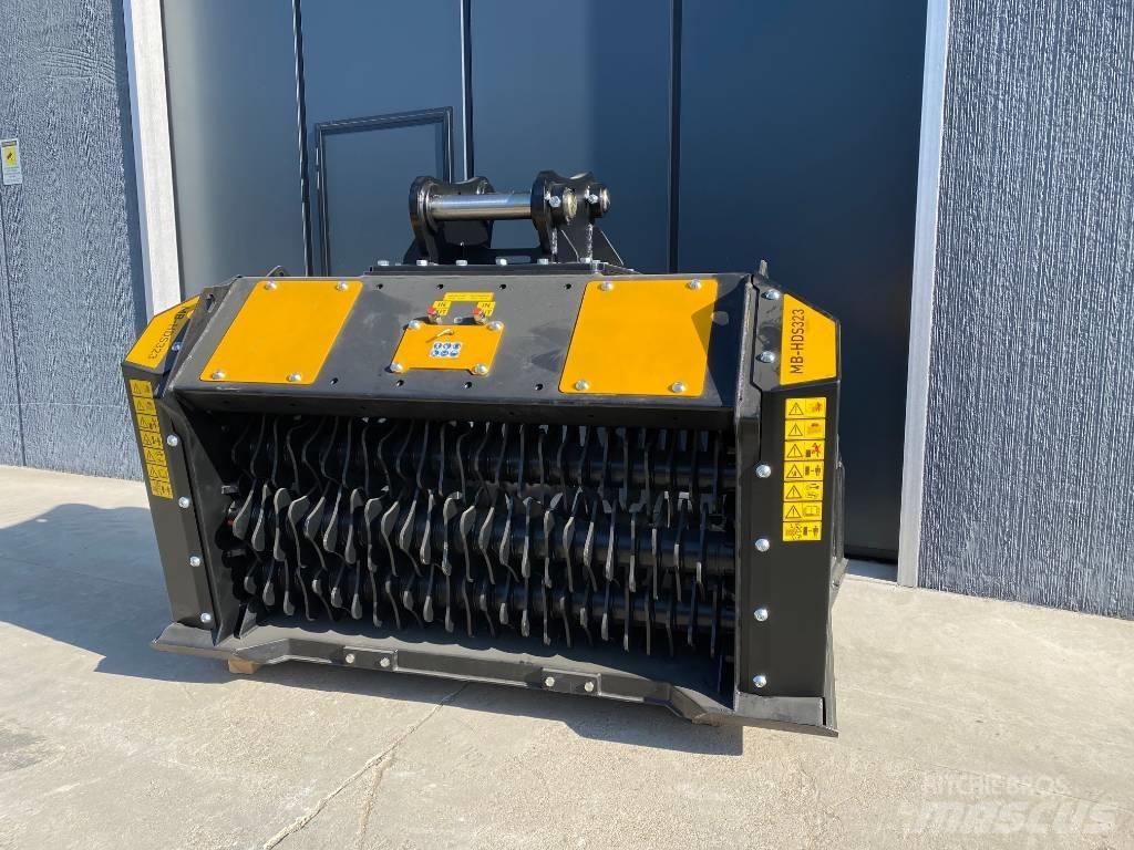 MB Crusher HDS323 Screening buckets