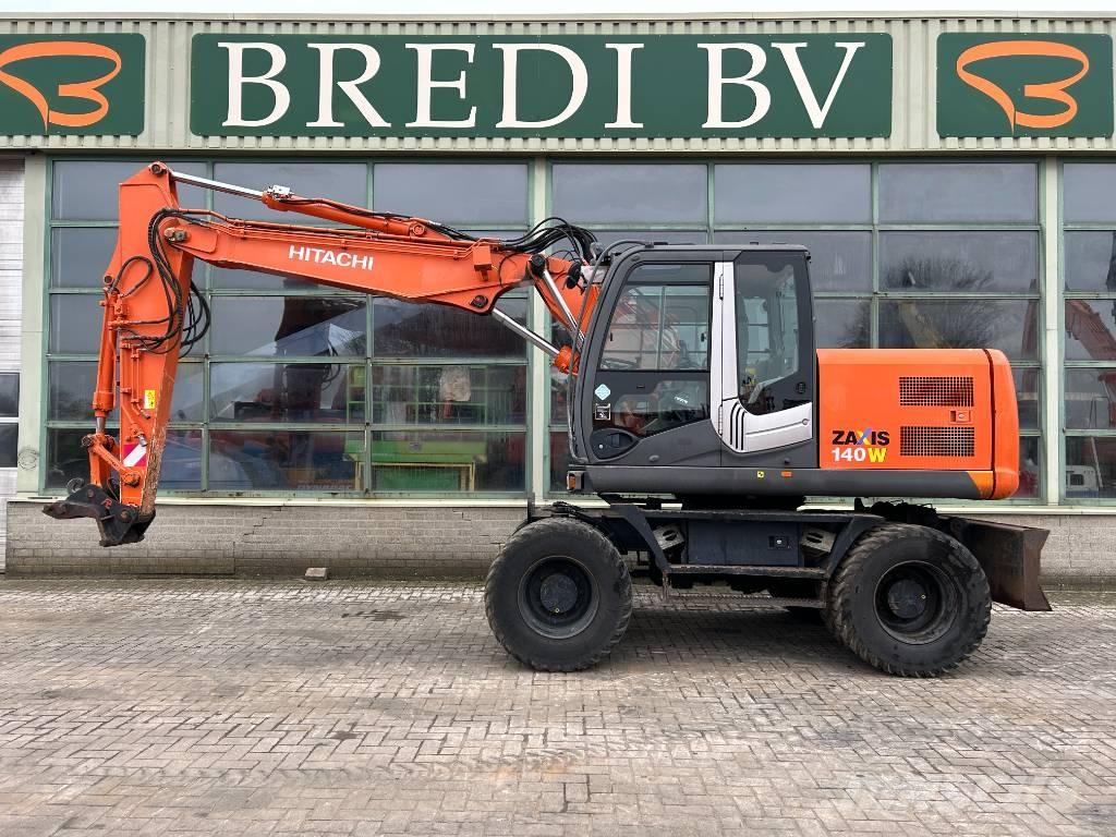 Hitachi ZX 140 W Wheeled excavators