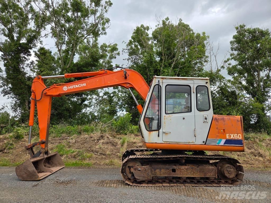 Hitachi EX 60-1 Crawler excavators