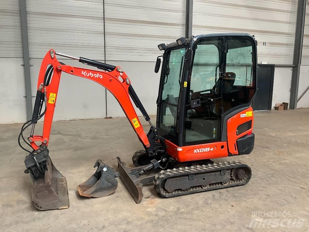 Kubota KX 018-4 Mini excavators < 7t (Mini diggers)