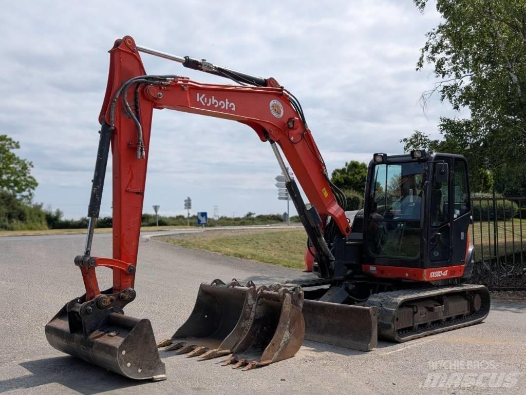 Kubota KX 080-4 Midi excavators  7t - 12t