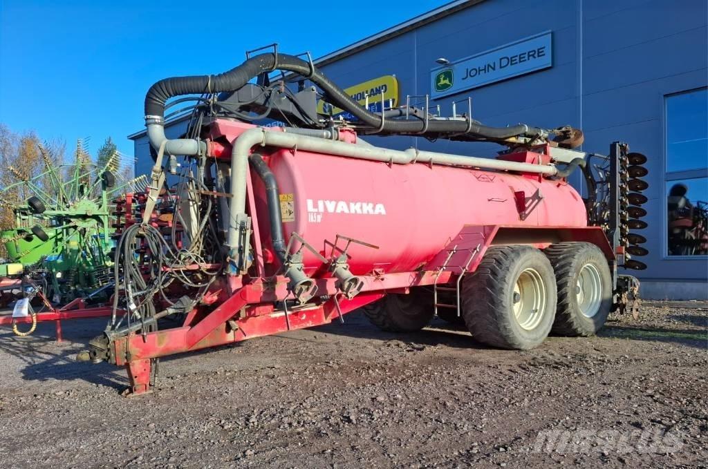 Livakka 16.5 M3 Slurry tankers