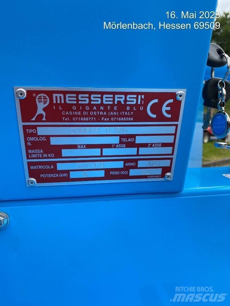Messersi TC150d Site dumpers