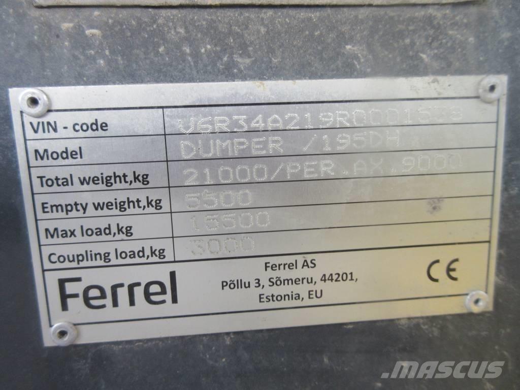 Ferrel 195 DH Tipper trailers