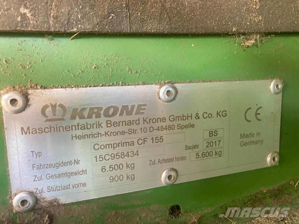 Krone CF155XC Round balers