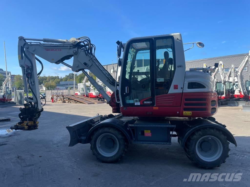 Takeuchi TB 295W Wheeled excavators