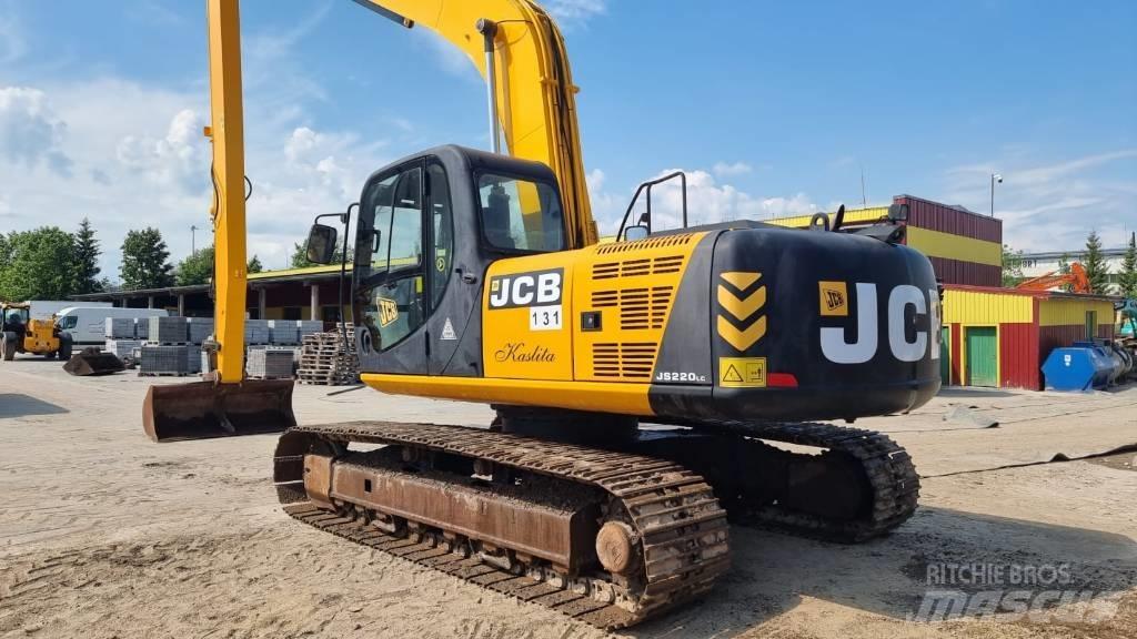 JCB JS220 EXTRA Long Crawler excavators