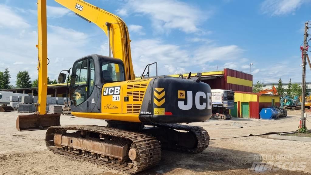 JCB JS220 EXTRA Long Crawler excavators