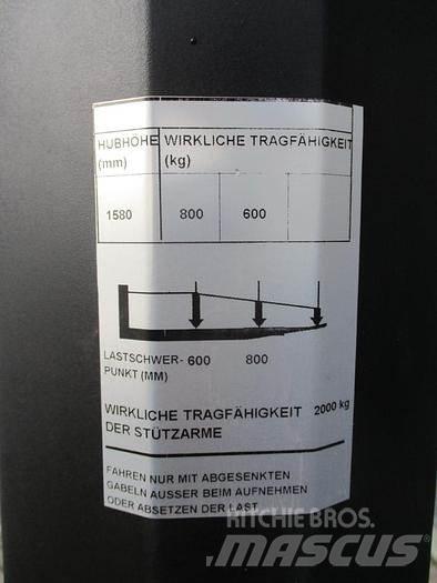 BT SWE 080L Pedestrian stacker