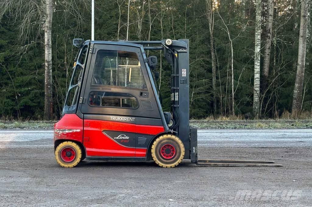 Linde E 30 Electric forklift trucks
