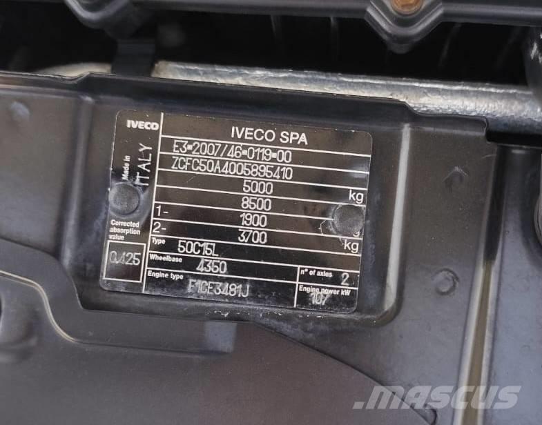 Iveco Daily 50 C15 Box body trucks