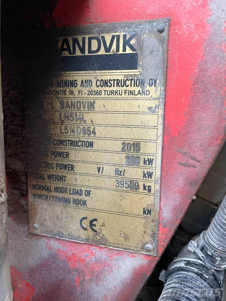 Sandvik LH 514 Underground Loaders