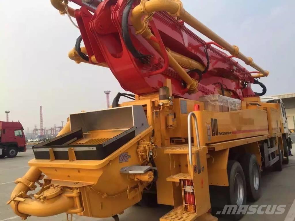 Putzmeister 37m Concrete pump trucks