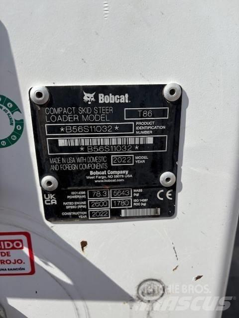 Bobcat T 86 Skid steer loaders