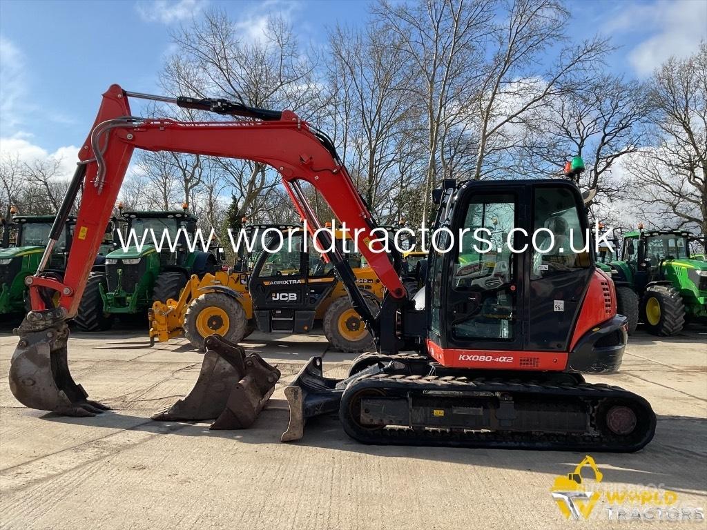 Kubota KX 080-4 Midi excavators  7t - 12t