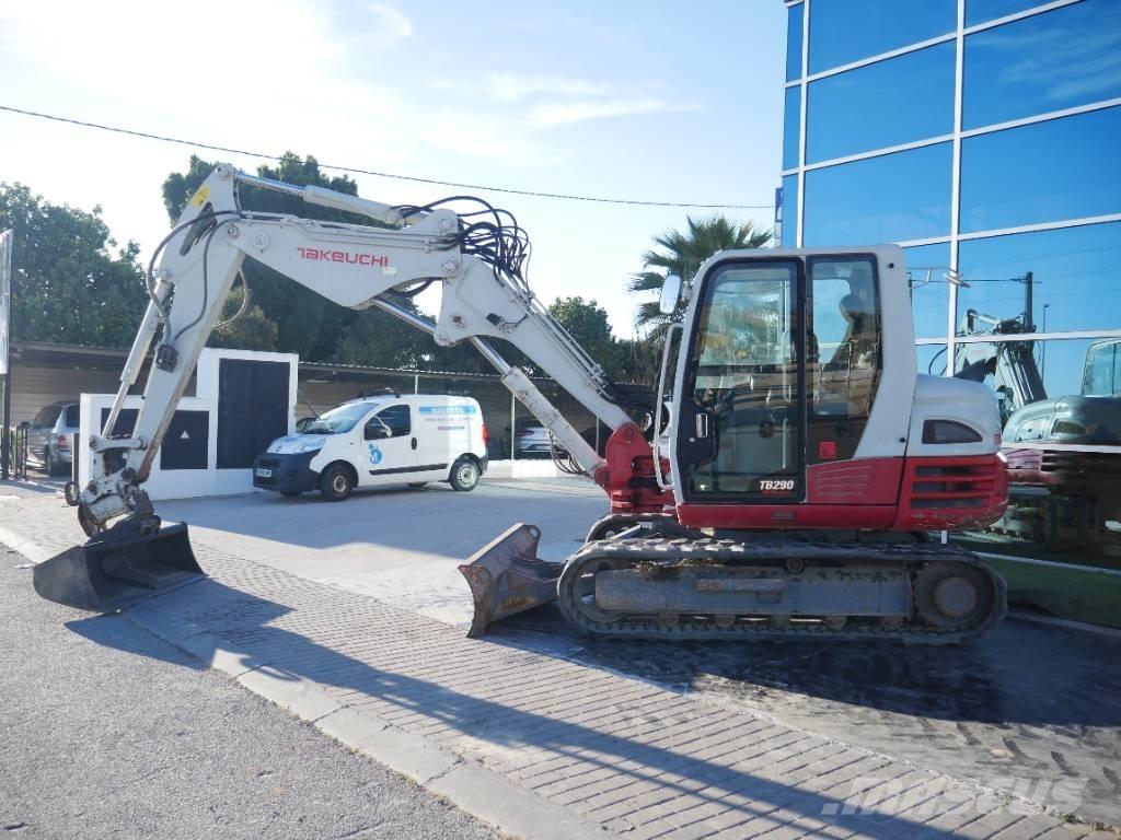 Takeuchi TB 290 Midi excavators  7t - 12t