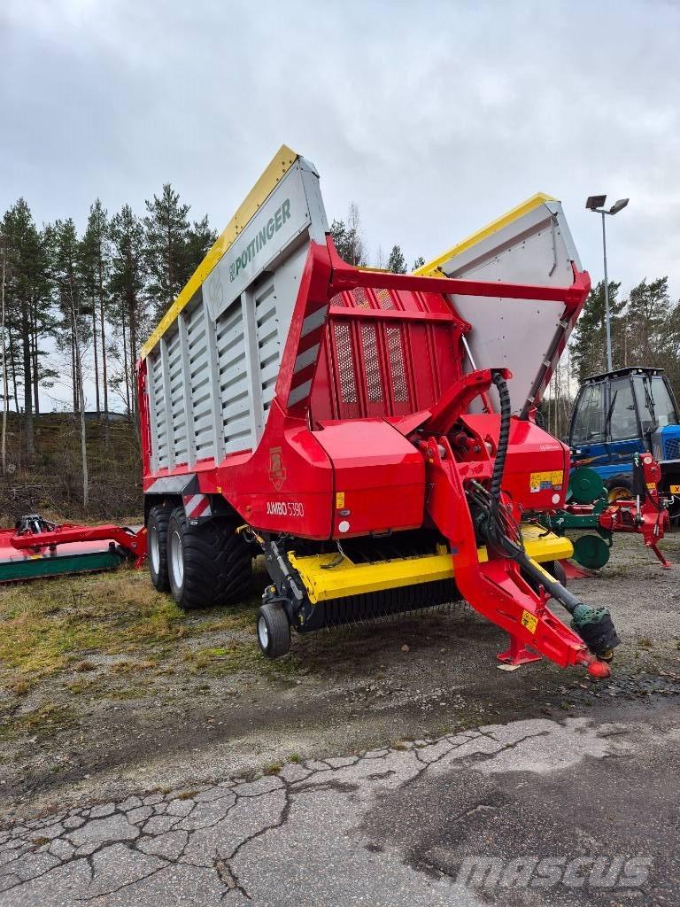 Pöttinger jumbo 5390 Self loading trailers
